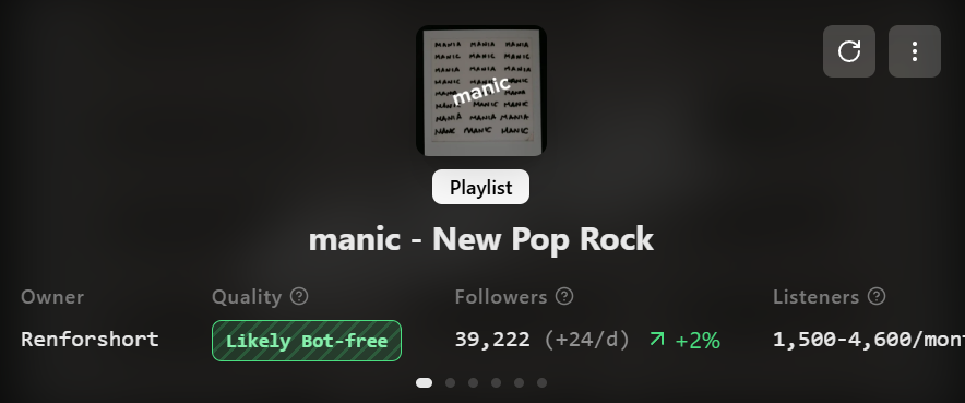 manic - New Pop Rock